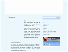 Tablet Screenshot of nossasenhoradesatadoradosnos.com